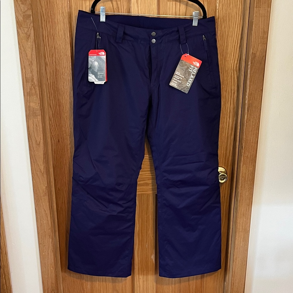 The North Face Women's purple Snow Pants